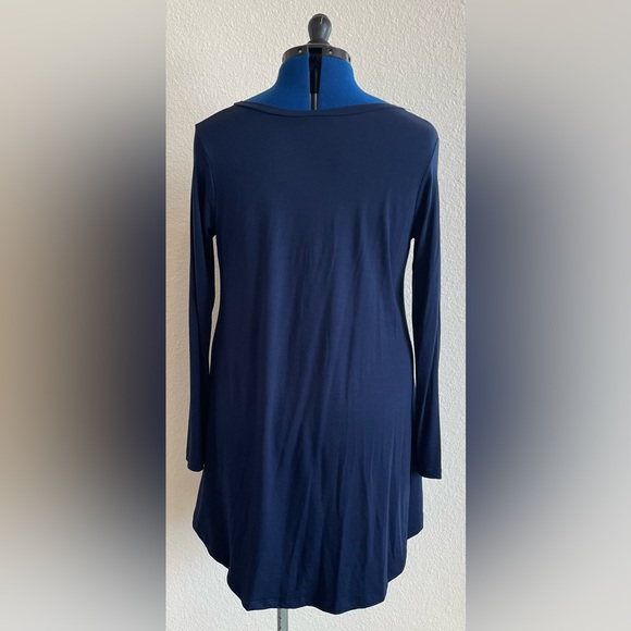 Popana Womens Long Sleeve Tunic Tops to Wear With Leggings - XL Blue - Picture 2 of 6